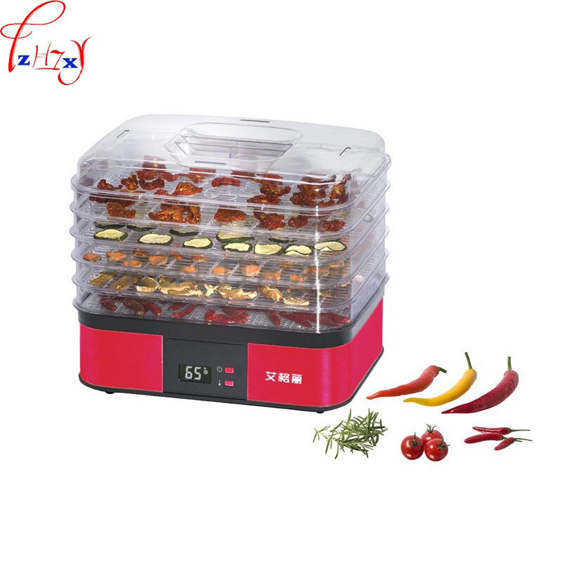 Máquina de deshidratación de frutas y verduras de 5 capas para el hogar, secador de aire, máquina de secado de frutas secas, secador de alimentos, 220V, 250W, 1 ud.