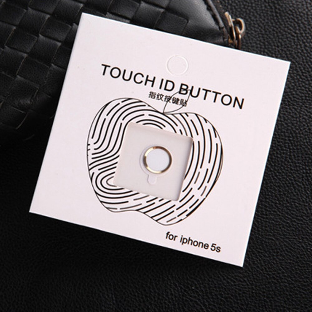 Home-knop met metalen ring voor iphone 6 , dezelfde look als voor iphone 7- stijl