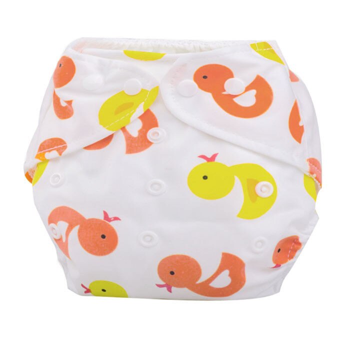 Washable Nappy Eco-friendly Cloth Diaper Adjustable reusable diaper cover Cotton baby Training Pants kids Underwear Nappy Diaper: D