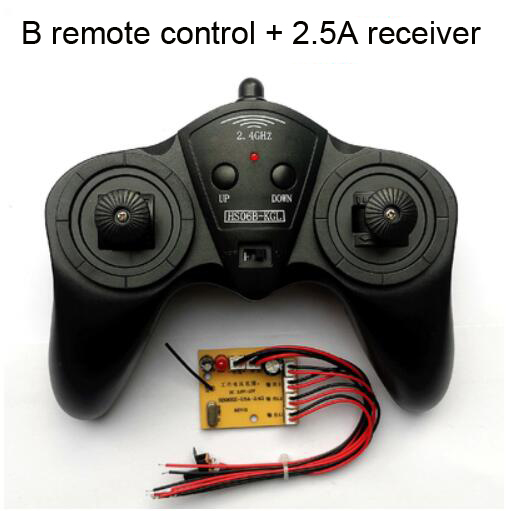 6CH 2,4G Fernbedienung 6V/12V 1,2 A/2,5 A/5A/20A Empfänger Radio System einstellen kabellos Entfernung steuern DIY Art Spielzeug Stiefel/Auto: dunkel Grau