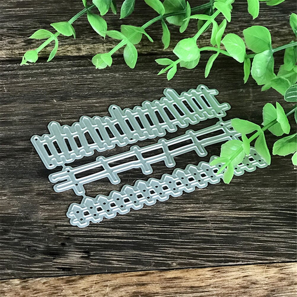 1 st räcke metall skärformar för scrapbooking övning diy album dekor kort hantverk dör bröllopskort 9.1cm*6.1cm