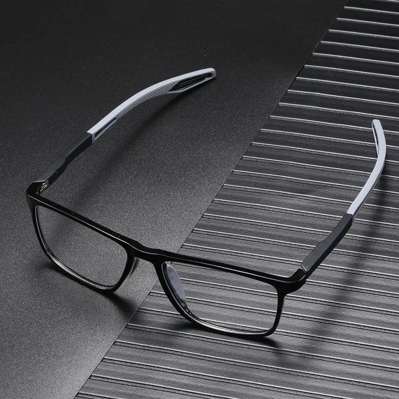 Gafas de lectura TR90 Vintage con bloqueo de luz azul, gafas para hipermetropía para hombres y mujeres, lentes HD ultraligeras, gafas de visión de lejos, dioptrías: Verde / +350