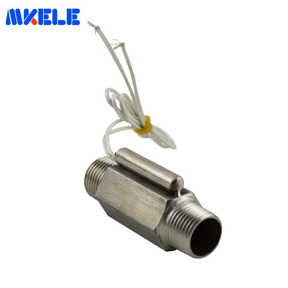 MK-PFS8 Water Flow Sensor Switch Stainless Steel Outstanding Mini Mechanical Magnetic Control Liquid Piston Water Flow Switch