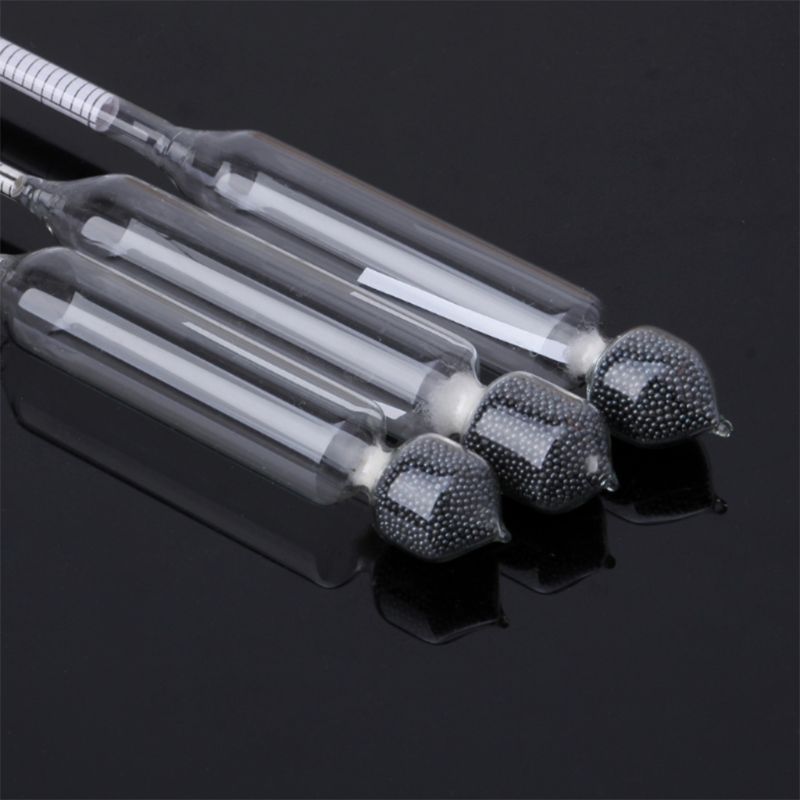 Hydrometer Tester Vintage measuring bottle wooden box Set Tools Alcoholmeter Alcohol Meter Wine Concentration Meter alcohol 87HB