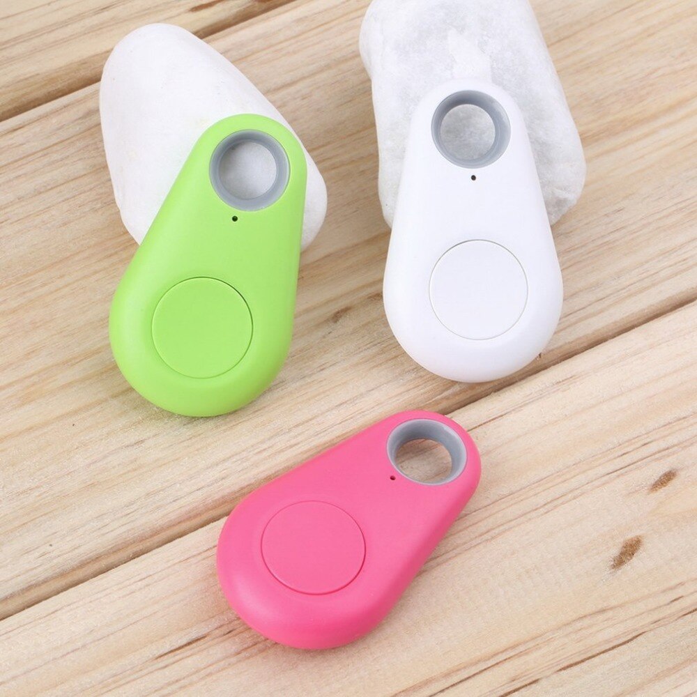 Rastreador GPS Mini con Bluetooth 4,0, localizador anti-gotas portátil, localizador de llave perdida con alarma bidireccional para mascotas, dispositivo antirrobo