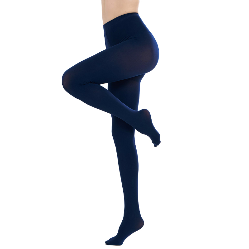 Kave Plus Size 16 Colors Women Sexy Tights Long Stockings Candy Color Velvet Pantyhose Spring Summer Autumn Large Elastic Tights: XS / Blue
