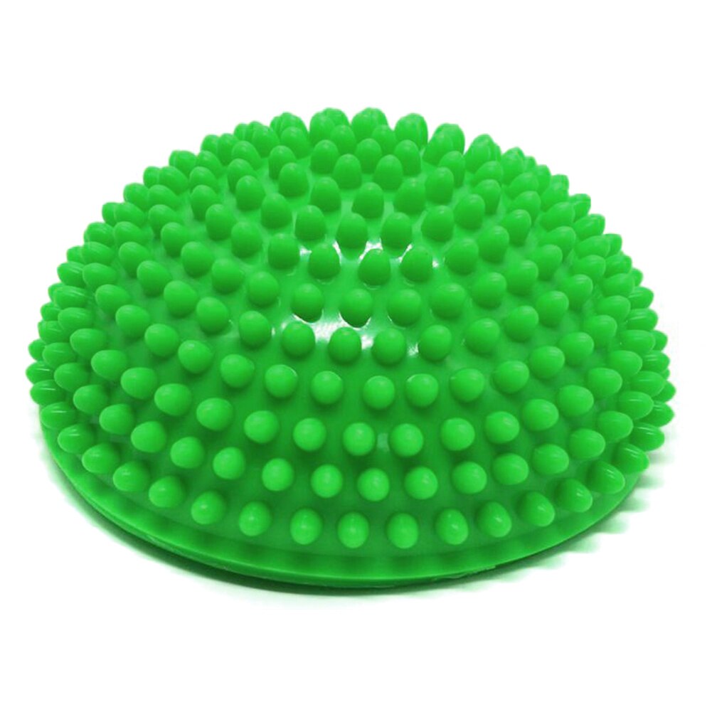 Halve Bol Yoga Ballen Pvc Massage Oefeningen Trainer Balanceren Bal Voor Gym Pilates Sport Fitness MSU88: Green