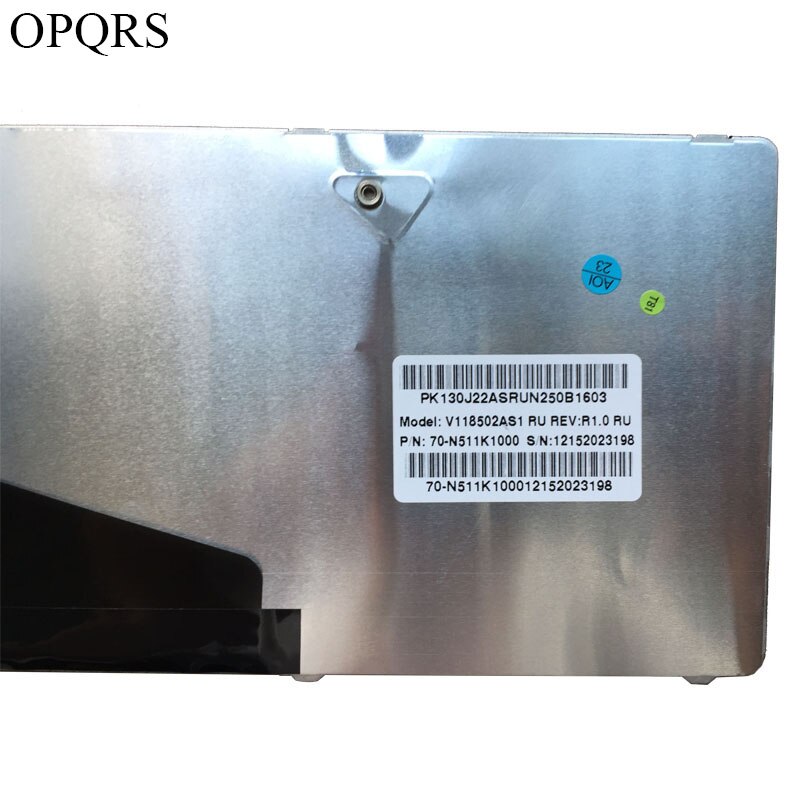 Russische Keyboard Voor Asus A53 A53T X53 X53B X53C X53T X73 N73 K73 K73T A53U X53Z X53BR X53E A53U A73TA a73TK SN7114 Ru