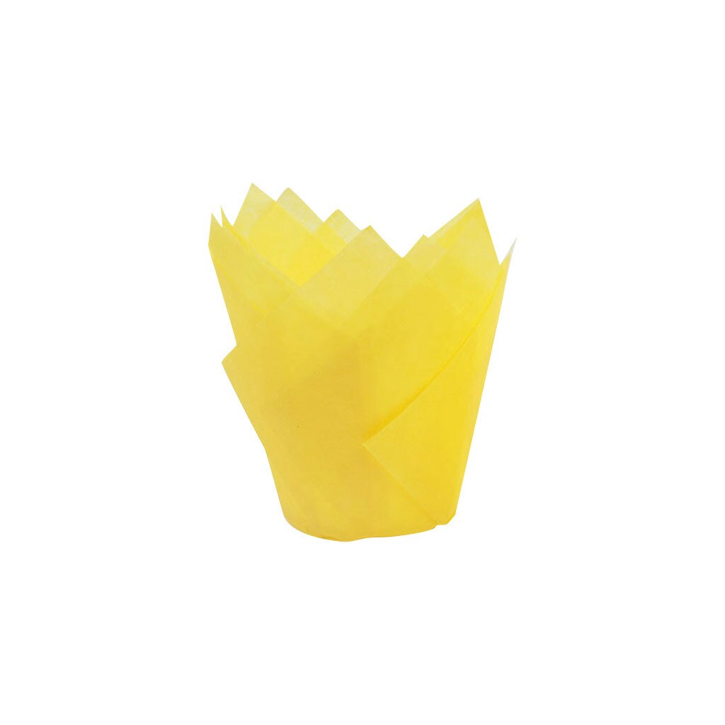 Cupcake revêtements tasse papier Tuli cuisson emballage boîte gâteau Muffin tasse boîte maison cuisine cuisson tulipe gâteau tasses: H