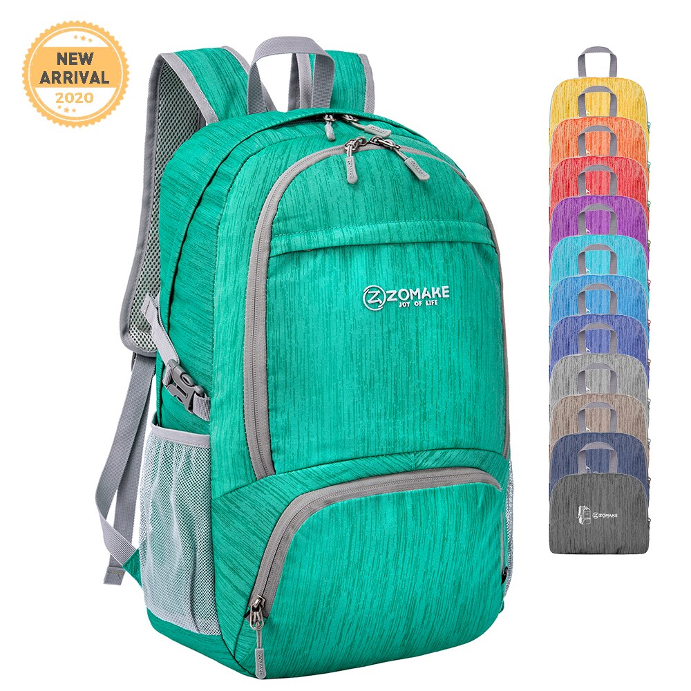 40l Folding Hiking Backpack Waterproof Men Rucksack mountaineering Laptop Travel Backpack Weekender Ultralight Backpack Camping: 131F