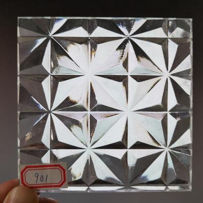 4Pieces 300x300mm Prismatic Polycarbonate Light Diffuser Sheet,Beatiful Pattern Plate For Lighting,Lamp,Lanttern Diffuser Cover