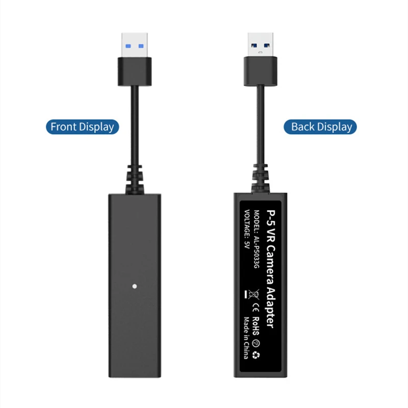 Adaptador de cámara conector para PS VR mini adaptador macho a hembra para PS5 PS4 VR