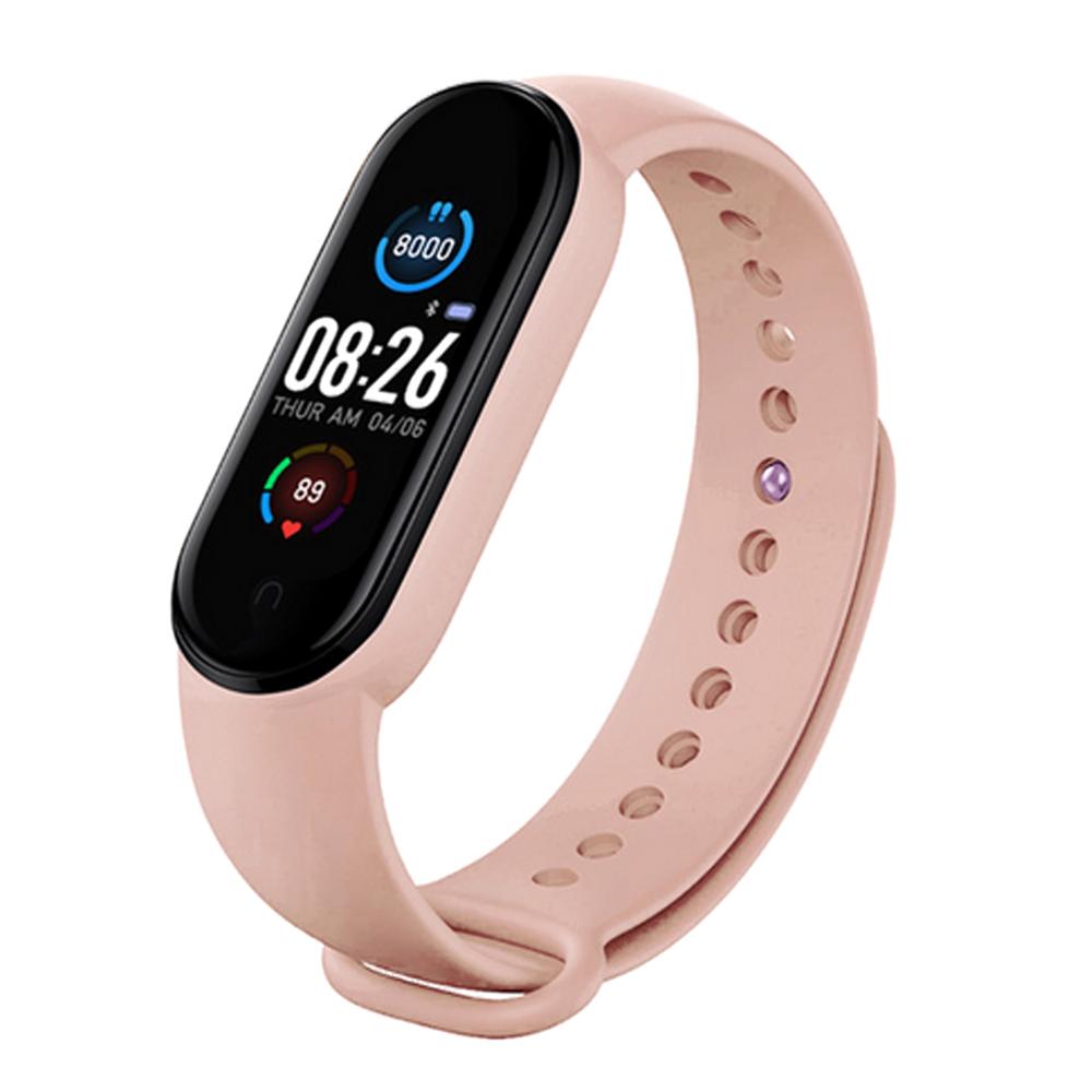 Smartklokke menn kvinner skritteller Fitness sporer bluetooth sport smartklokker pulsarmbånd smartklokker til ios android: Rosa