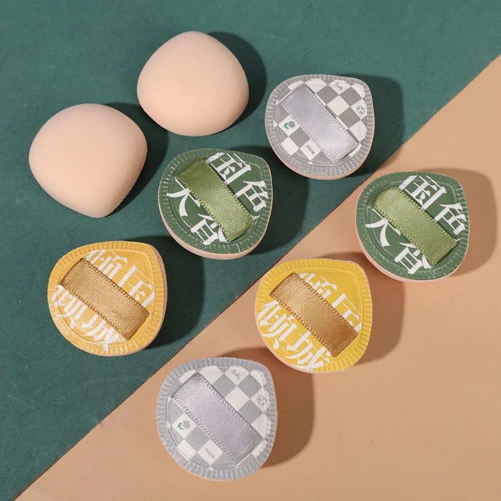 Finger Mini Puff Cosmetic Cushion Puff Concealer Foundation Detail Puffs Finger Puff Set Makeup Sponge Beauty Tools