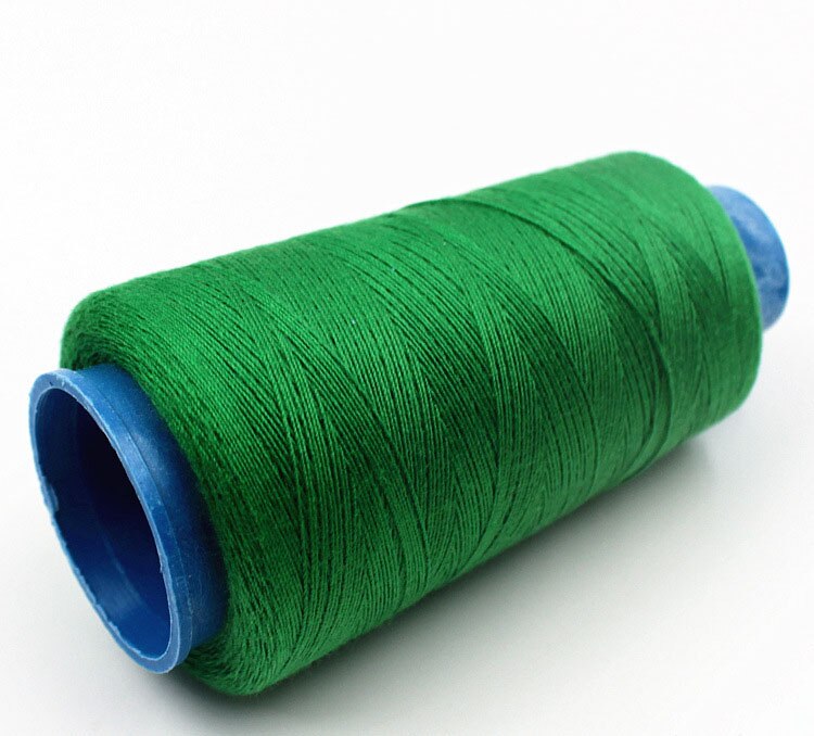 20s/3 Polyester Sewing Thread Jeans Thread Hand Stitching Canvas Coarse Cloth Denim Thread Sewing Machine Thread 3000yards: green