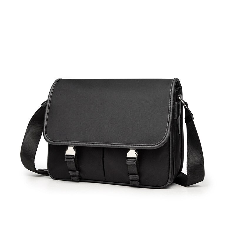 shoulder bag postman bag multi compartment I bag European and American slant straddle briefcase