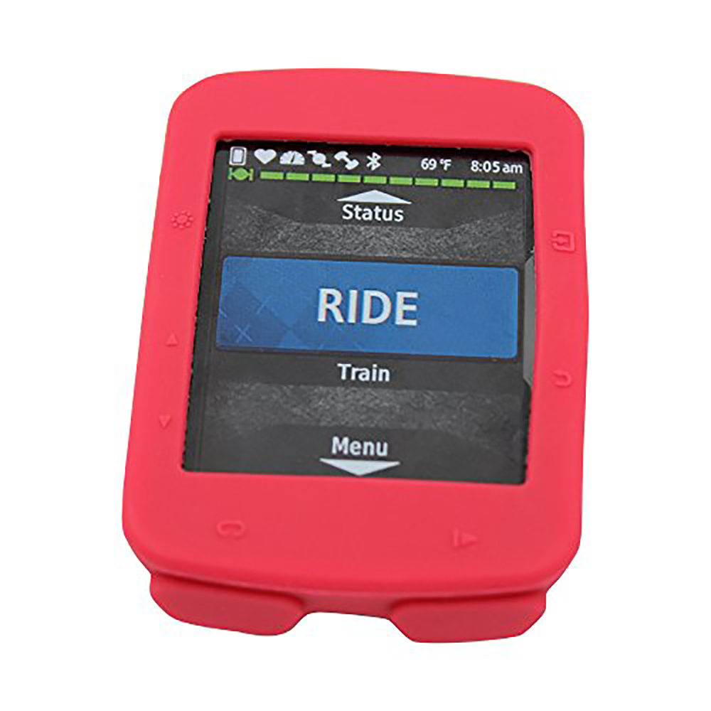 Til garmin edge 520 etui cykelcomputer silikonegummi beskytte etui lcd skærm film garmin 520 garmin edge 520 beskyttelse etui