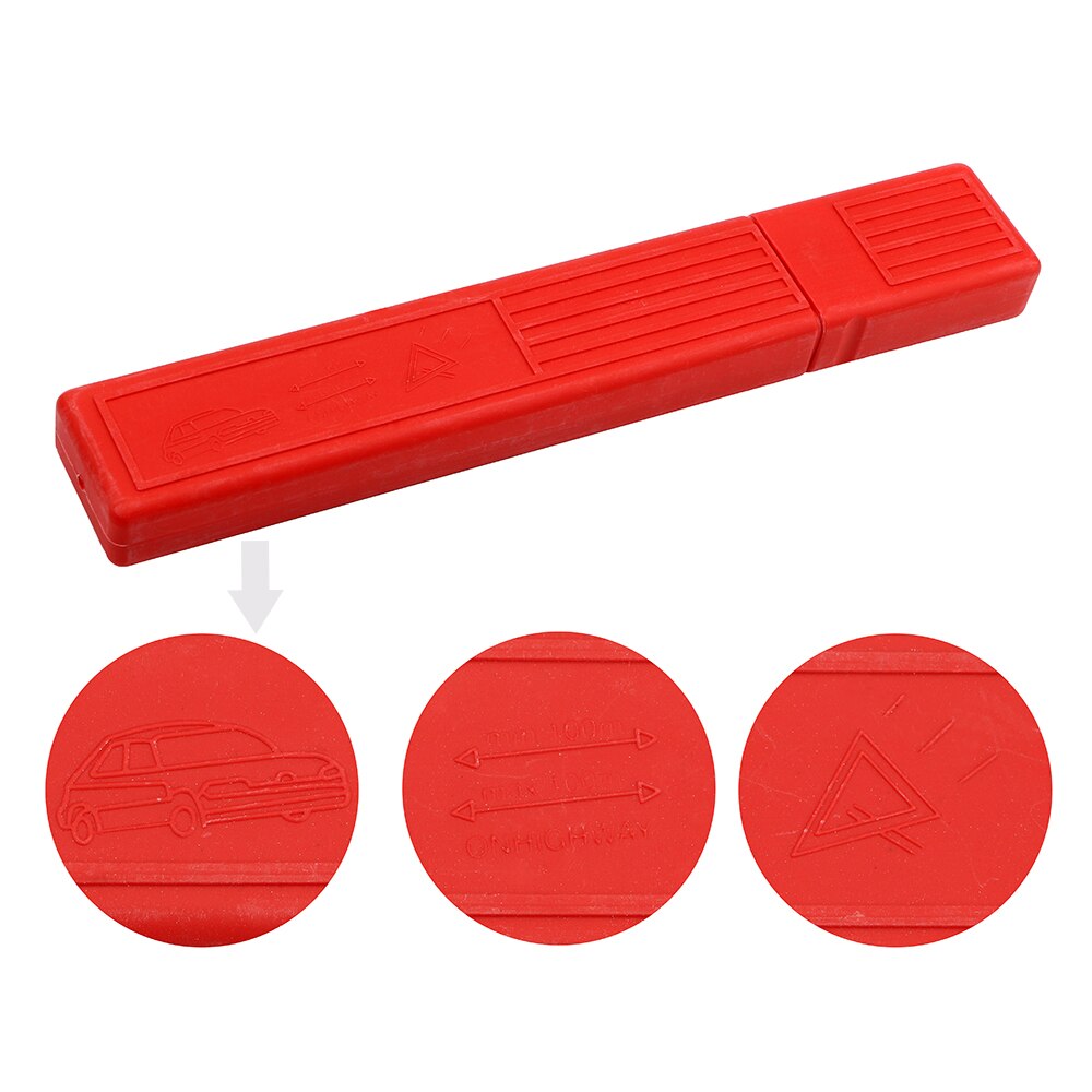 LEEPEE Reflective Stop Sign Board Car Triangle Warning Sign Emergency Hazard Sign Auto Breakdown Warning Triangle Cars Tripod