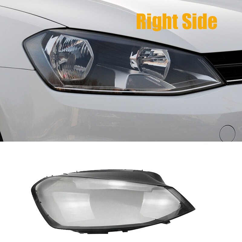 for Golf 7 MK7 Car Headlight Cover Clear Lens Headlamp Lampshade Shell