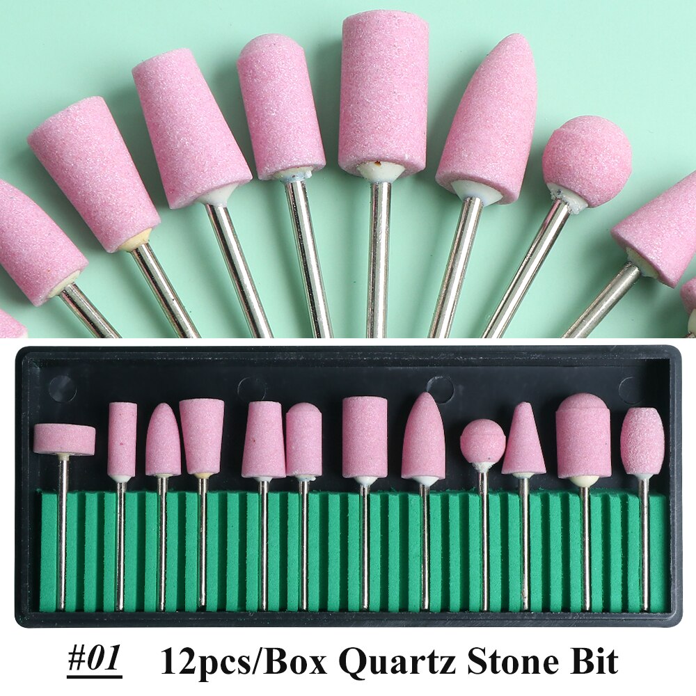Cortadores para manicura, cortador eléctrico de lana, cuarzo, diamante, juego de herramientas para uñas, eliminación de esmalte de Gel y pedicura, SA1560: 01