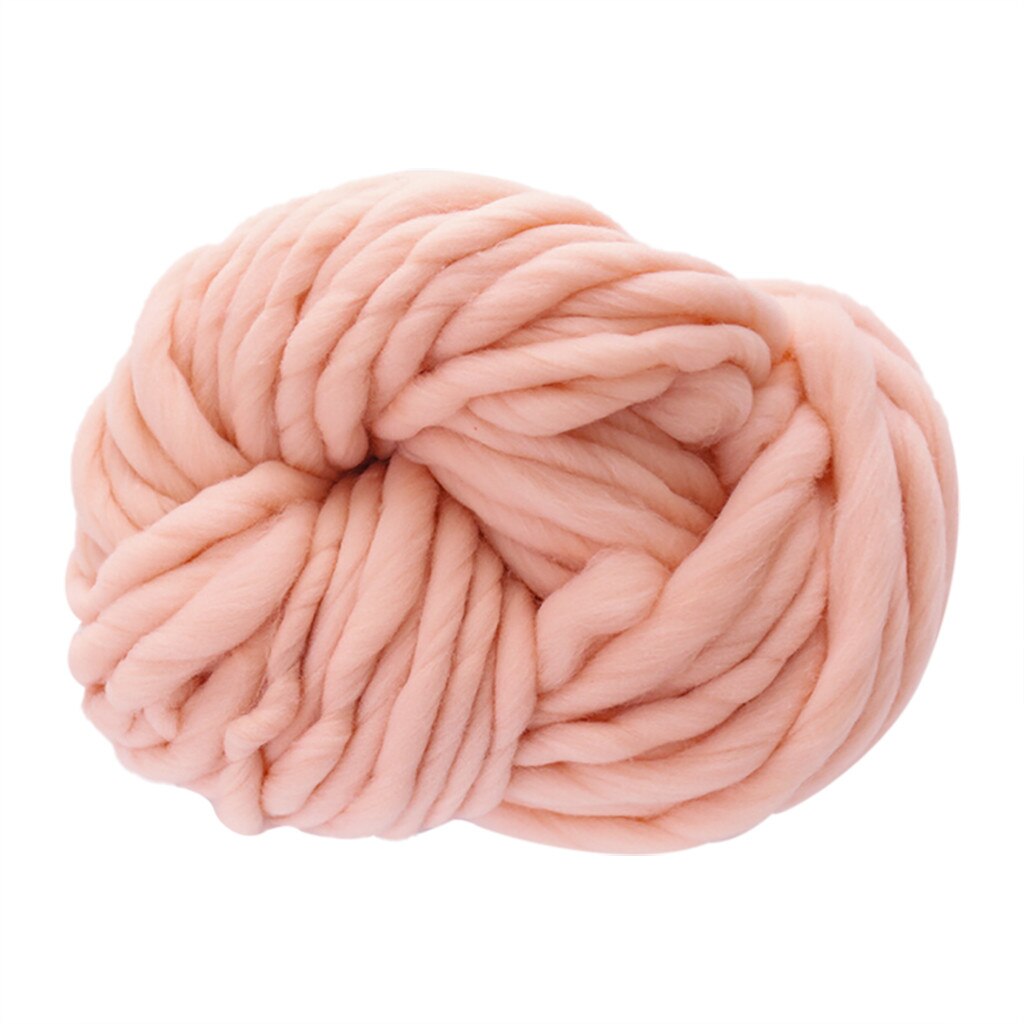 250G Super Breien Deken Chunky Garen Dikke Arm Zwervende Omvangrijk Merino Wol Garen Haak Draad Breien Dekens Hoed Sjaal # YL1: Pink 