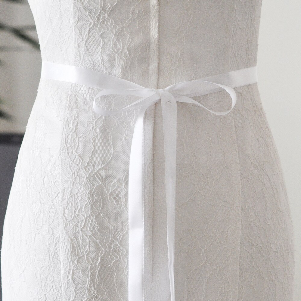 Blush pink belt for wedding dress - België