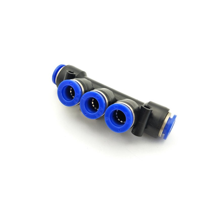 Air Pneumatic 5 Ways 8mm to 8mm Push in Connectors Quick Release Fitting Coupler