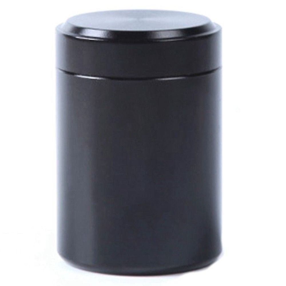 Runde kleine Metall-Aluminium-Dosen versiegelt lose Tee-Verpackungs dosen reisen tragbare Behälter Glas Zucker Kaffee Süßigkeiten Veranstalter: Licht Grün