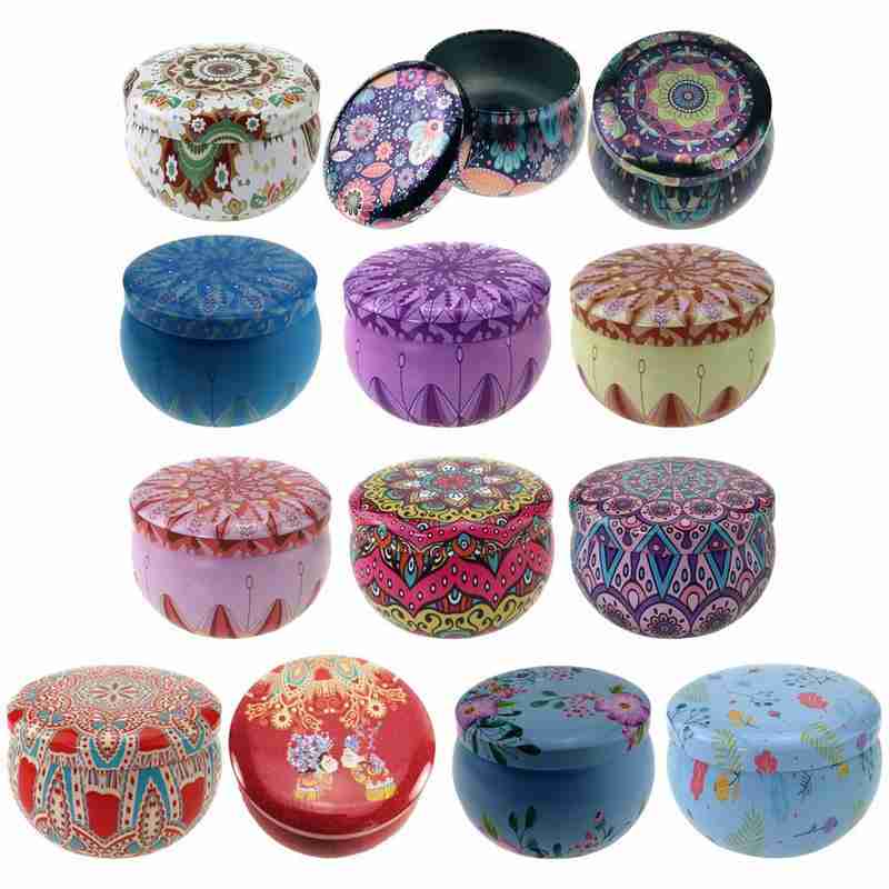 Candle jar Diy candle making kit holder to store desserts for dry party box camping and condiments for storage and carrying