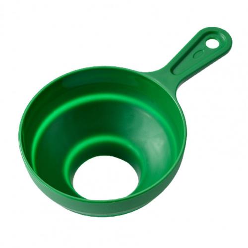 80% Sales! Filling Funnel Harmless Portable Smooth Inner Wall Kitchen Space-saving Hooper for Travel: Green