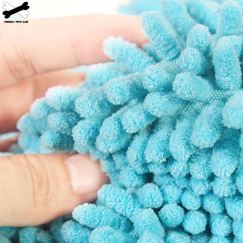 Pet ręcznik do kąpania psa podwójna absorpcja wody koc dla kotów małe średnie duże psy Quick Dry