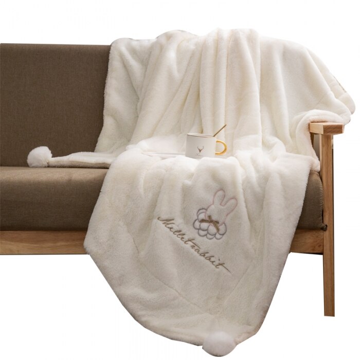 Volwassen Deken Sprei Plaid Op Het Bed Winter Dekens Voor Banken Decoratieve Flanel Soft Cozy Laken Thuis Textiel