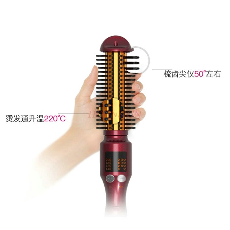 Volum hår husholdning elektrisk hårkrøllestang keramisk stort volum spenne hårartefakt skader ikke håret perm kam