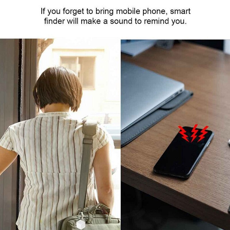 Buscador de llaves, obturador remoto para cámara Bluetooth Smartphone, buscador antipérdida bidireccional para encontrar mascotas, carteras y llaves