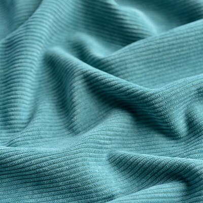 Tissu velours côtelé uni, 50x150cm, rayures en relief, vêtements de bricolage, Textiles de maison, matériaux de couture: blue