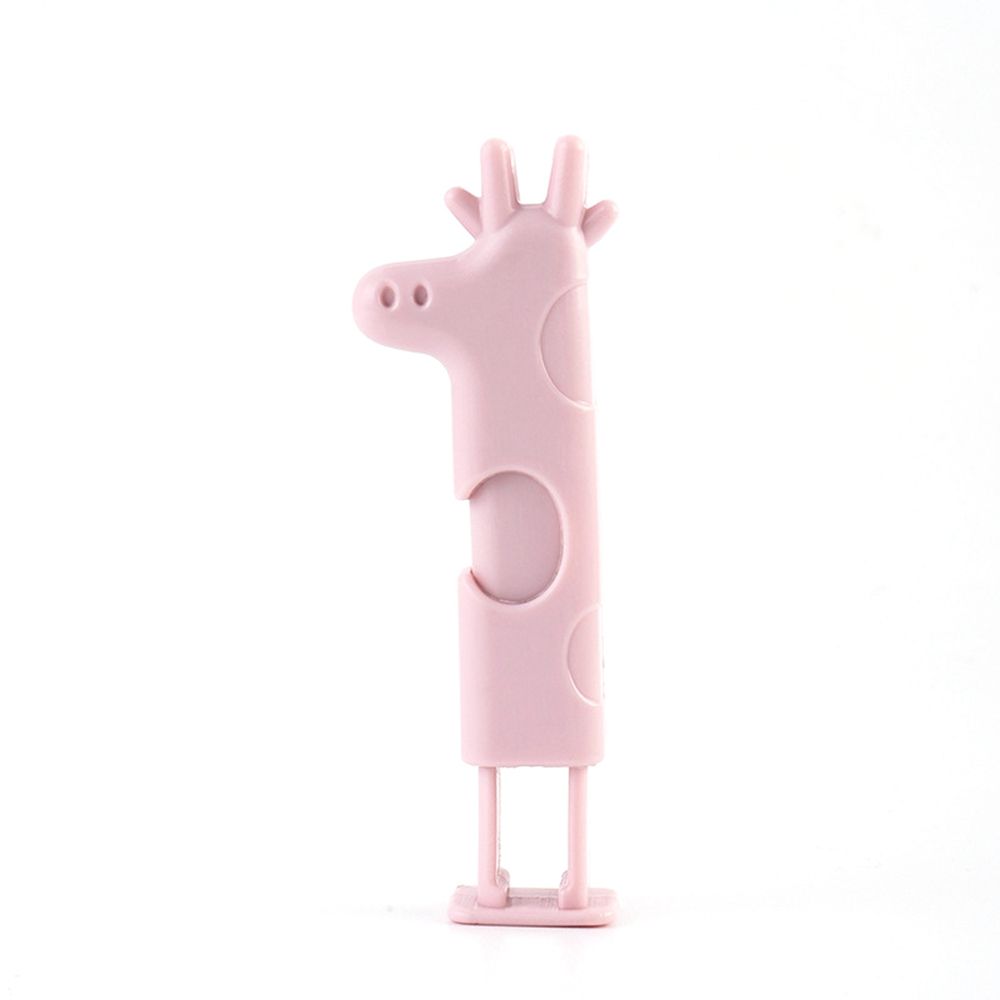 Snack Fresh Food Storage Bag Clip Moisture-proof Plastic Clip Cute Animals Shaped Sealing Buckle Kitchen Storage: pink