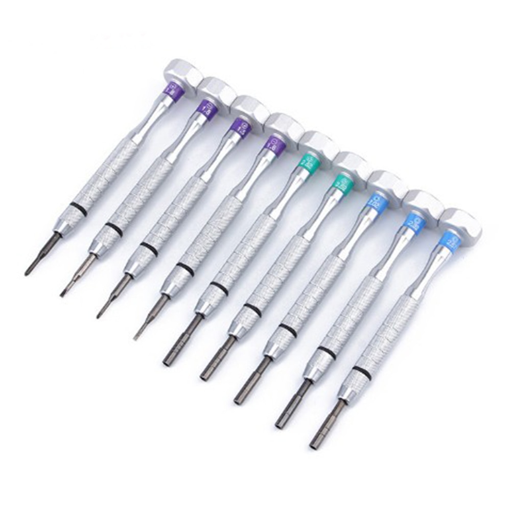 screwdriver set with swivel stand,easy to use,available for glasses,watches etc 9pcs screwdriver set