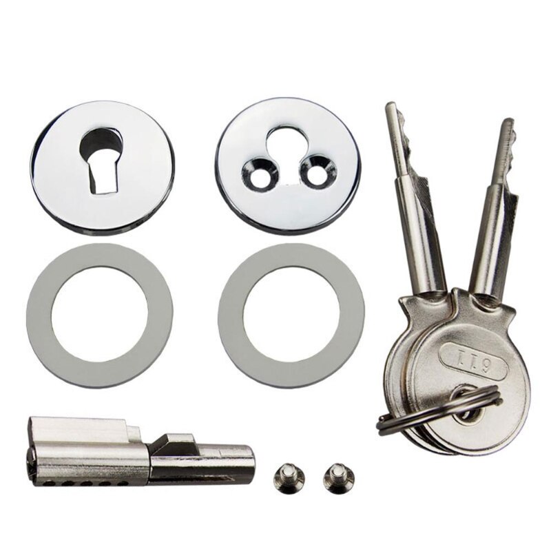 Sliding Glass Showcase Lock Cabinet Display Showcase Drawer Case Sliding Glass Push Door Ratchet Lock All Keyed Alike