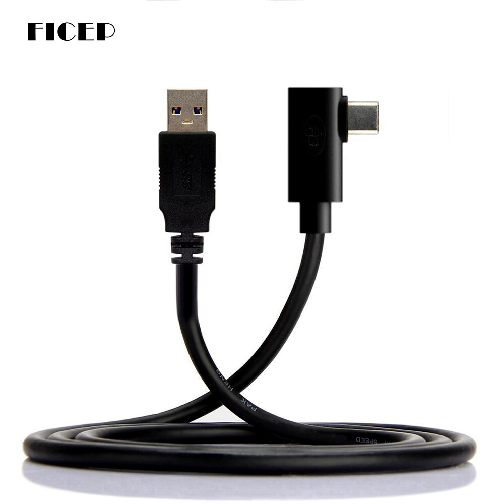 Cable para auriculares de realidad Virtual Oculus Quest 2 y Quest Link, transferencia de datos de alta velocidad, Cable USB C 3,2 Gen1 a PC para juegos
