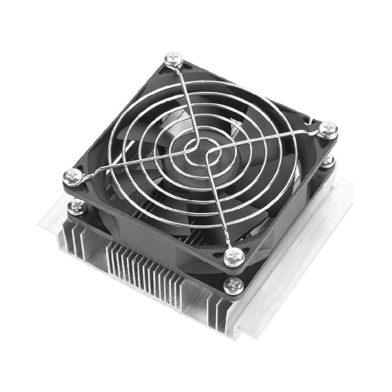 Sistema de refrigeración termoeléctrica de 50W Kit de sistema de refrigeración de semiconductores, disipador de calor, enfriador Peltier para agua de 15L