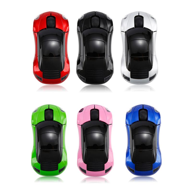 2.4GHZ 1600DPI Wireless Car Shape Mouse Mini USB 2.0 Receiver Optical Ergonomic Mice For PC latop Computer Gaming Mouse