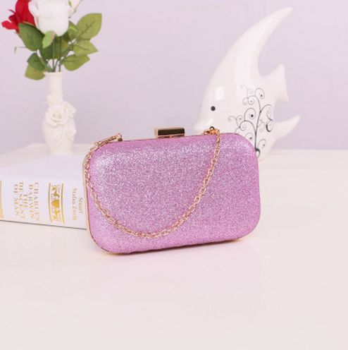 Women Bags Women'S Mini Evening Bag Clutch Banquet Bag Girls Shoulder Bag Women Messenger Crossbody Bag: Lavender