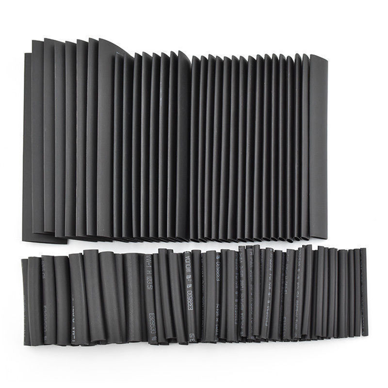 Newly 127Pcs Car Electrical Cable Heat Shrink Tubing Wrap Sleeve 7 Sizes Assorted TE889