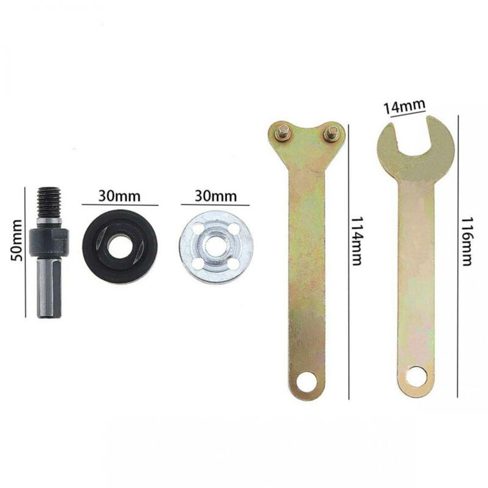 5pcs Angle Grinder Accessories Flange For Dewalt Milwaukee Equipment Metal