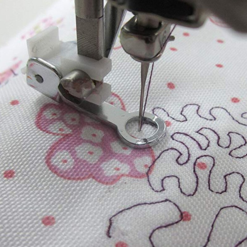 701 piedino per rammendo libero movimento per cantante a gambo basso fratello Janome Elna semplicità Necchi 006016008-P AA7135