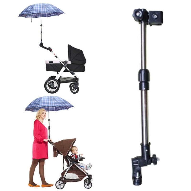 Paraplyholder baby barnevogn klapvogn tilbehør paraplyholder kørestol paraply stretch stativ