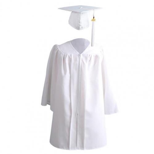 Graduation Suit Exquisite Significant Smooth Children School Graduation Suit for: White / M