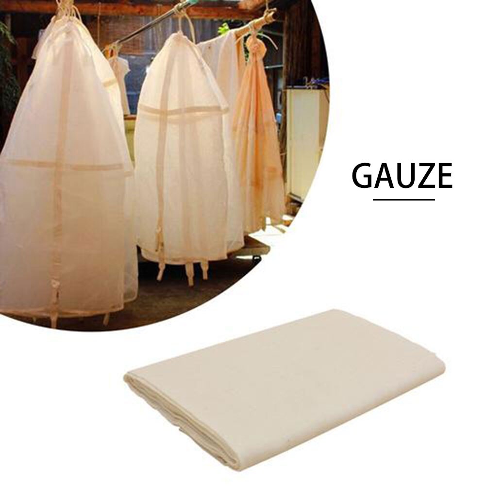 Le tissu de fromage non blanchi de gaze de fromage de coton Ultra-fin est le meilleur pour la cuisson des aliments