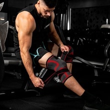 Unisex Verwijderbare Knie Pad Ondersteuning Braces Elastische Nylon Sport Compressie Knie Pad Sleeve Voor Fitness Hardlopen Fietsen