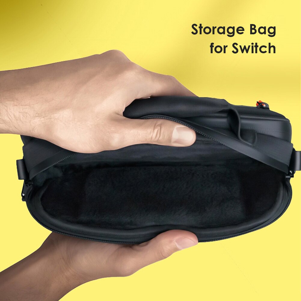 Waterproof Carrying Case for Nintendo Switch Portable Shockproof Crossbody Storage Case Chest Bag for Nintend Switch Lite Access